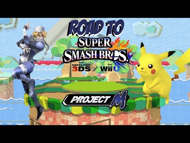 Road to Super Smash Bros. for Wii U and 3DS! [Project M: Sheik vs. Pikachu]