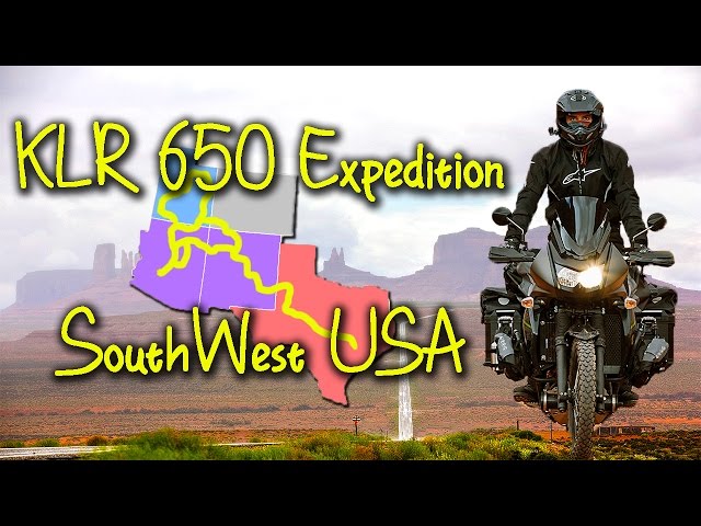 KLR Expedition Southwest USA - 4000 Miles Off the beaten Path Adventure