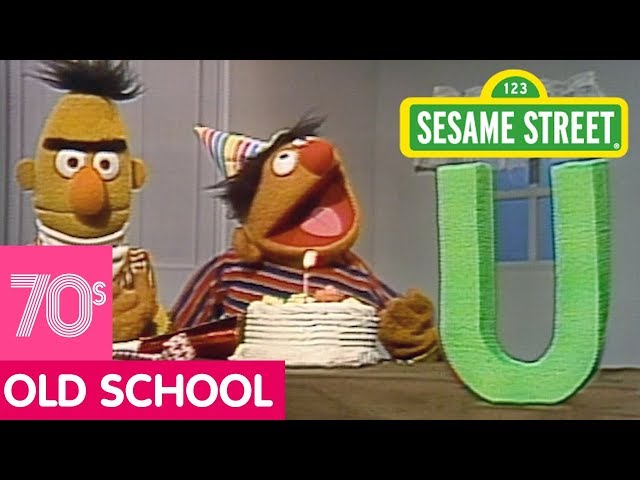 Sesame Street: Bert and Ernie Celebrate the Letter U's Birthday!