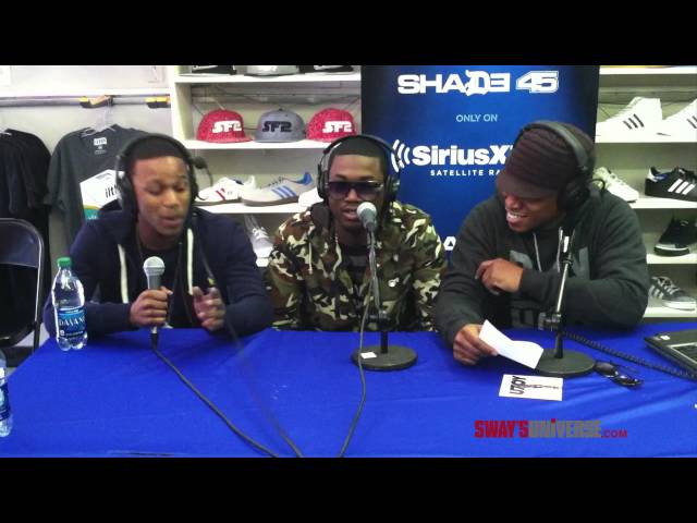 Meek Mill and Lil Snupe Freestyle over Dr. Dre's "Deep Cover" on Sway in the Morning