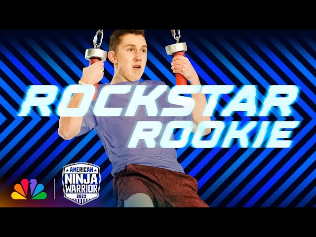 Nothing Can Stop 15-Year-Old Rookie from Hitting His First Buzzer | American Ninja Warrior | NBC