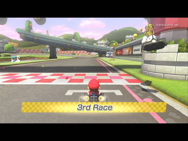 Mario Kart 8: Banana Cup 50cc (Wii U gameplay, part 6/8)
