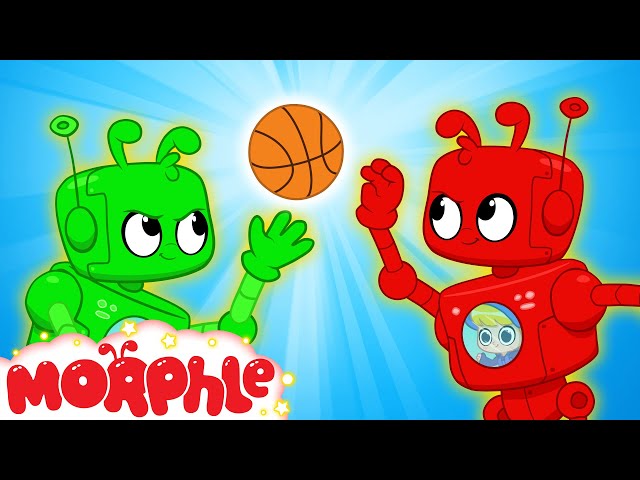 Morphle and Orphle's Basketball Game - Kids Cartoon | Morphle TV