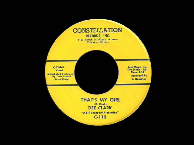 Dee Clark - That's My Girl