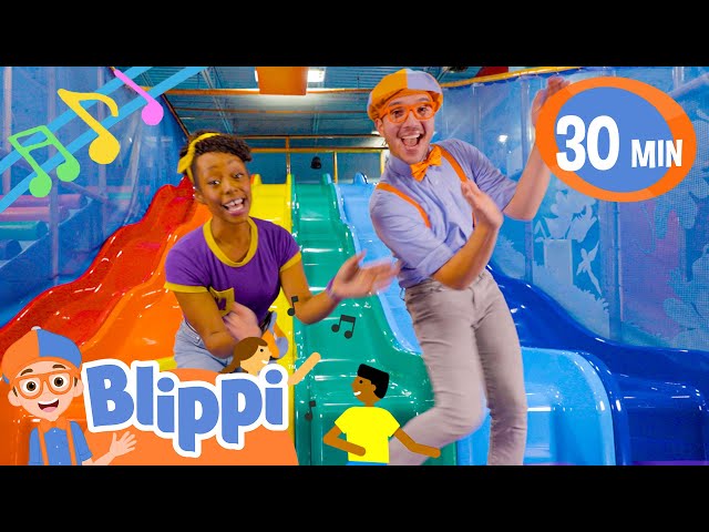 Learn the Wiggle Dance with Blippi & Meekah! | Blippi Songs for Children | Nursery Rhymes for Babies