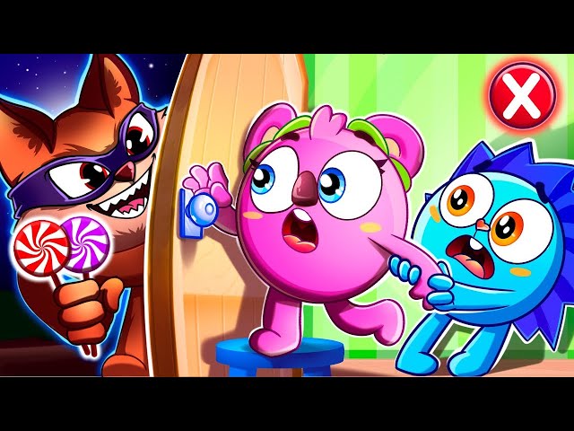 Knocking On The Door Song 🚪✊ Safety Tips Kids Songs And Nursery Rhymes by Baby Zoo 😻🐨🐰🦁