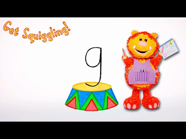 Get Squiggling Letters | Letter G