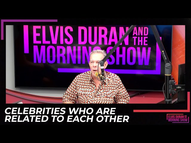 Celebrities Who Are Related To Each Other | 15 Minute Morning Show