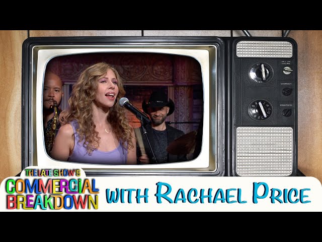 Rachael Price "Baby I Love You" - The Late Show's Commercial Breakdown