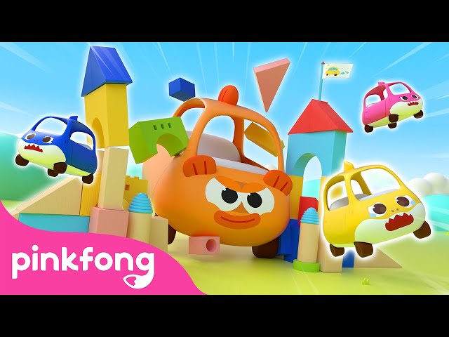 London Bridge is Falling Down | Toy Car Song | 3D Cars Series | Pinkfong Baby Shark Official