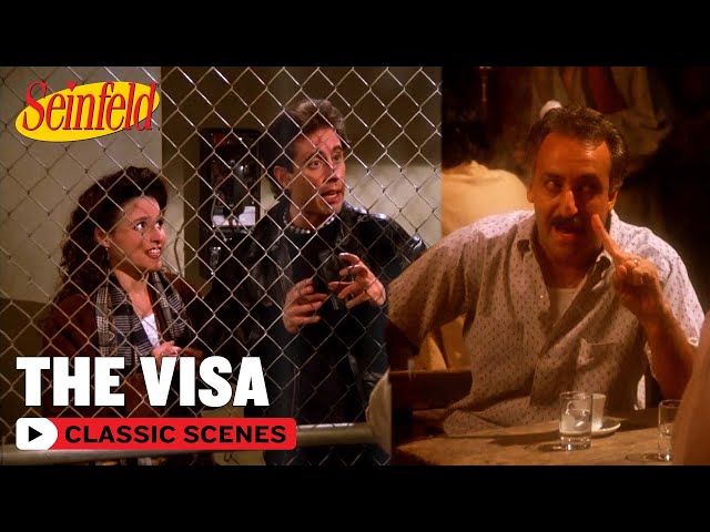 Jerry Gets Babu Deported | The Visa | Seinfeld