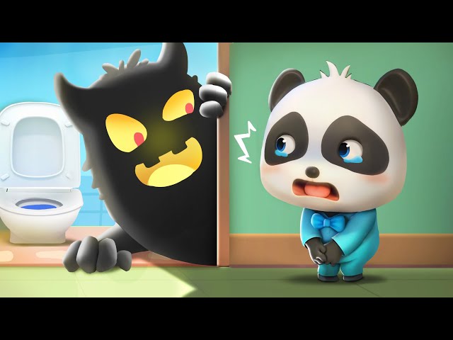 Monster in the Toilet | Monster Song | Kids Cartoon | Kids Song | BabyBus