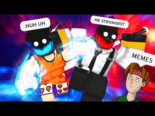 ROBLOX Strongest Battlegrounds Funny Moments Part 4 (MEMES) 💪