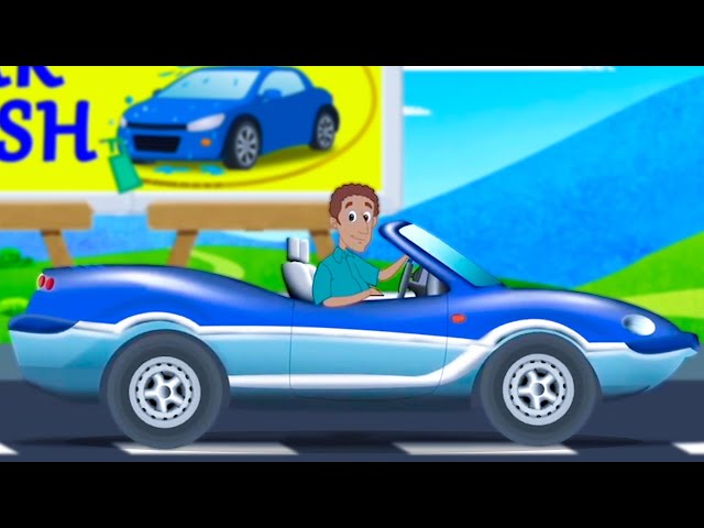 Gibbs Aquada Amphibious Car wash Video For Kids and toddlers
