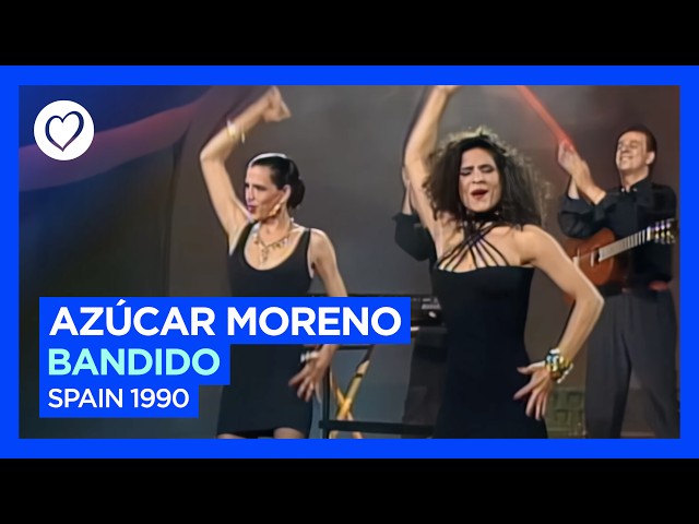 Azúcar Moreno - Bandido - Spain 🇪🇸 - Grand Final - Eurovision 1990