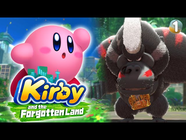 A BRAND NEW JOURNEY IN THE FORGOTTEN LAND!!! Kirby and the Forgotten Land Walkthrough Part 1