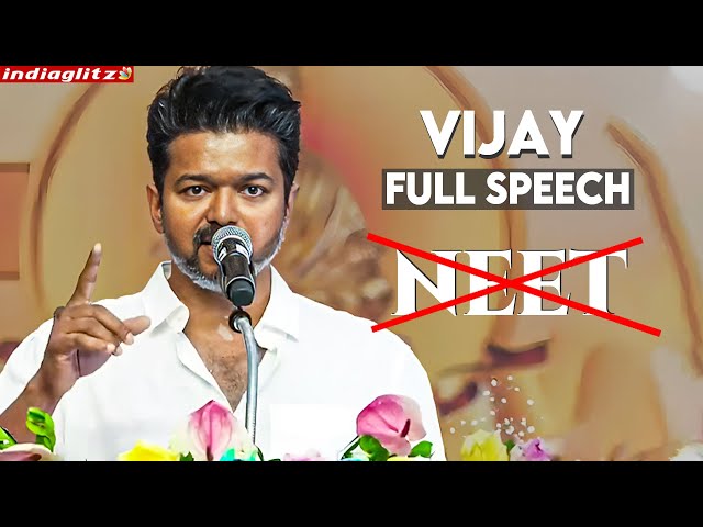 Vijay First Time Open up About Neet Issue | Full Speech | Education Award Ceremony 2024 | TVK, Goat