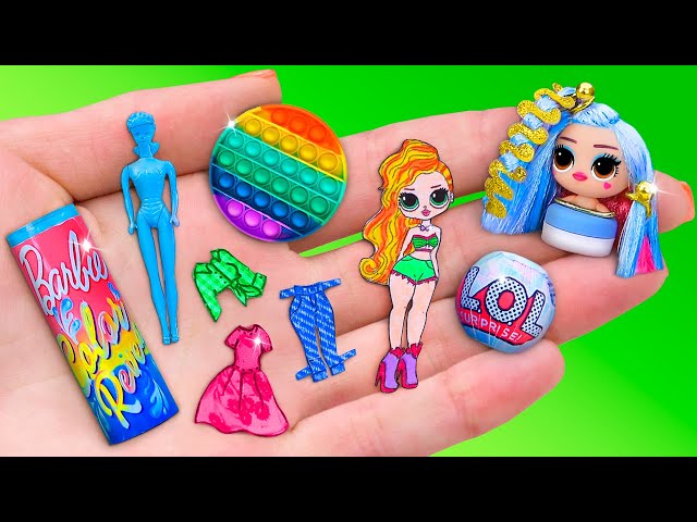 11 Miniature Dolls for LOL OMG
