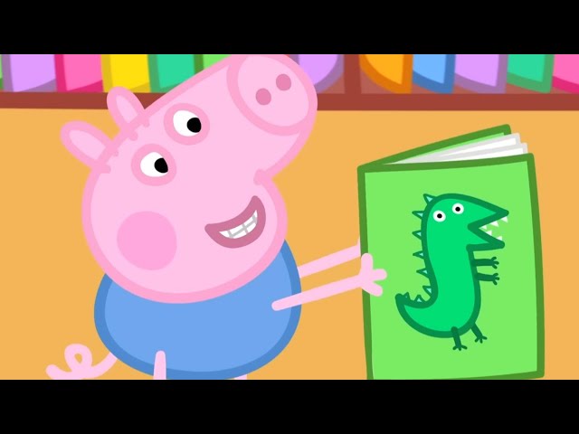 George's Dinosaur Book 🐷📚 Peppa Pig Official Channel Family Kids Cartoons