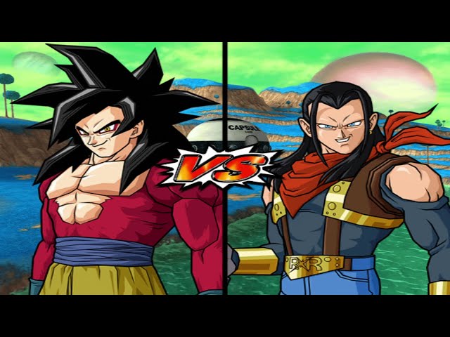 Goku SSJ4, Vegeta SSJ4 & Gogeta SSJ4 vs Super 17 & Omega Shenron✨Epic Battle✨