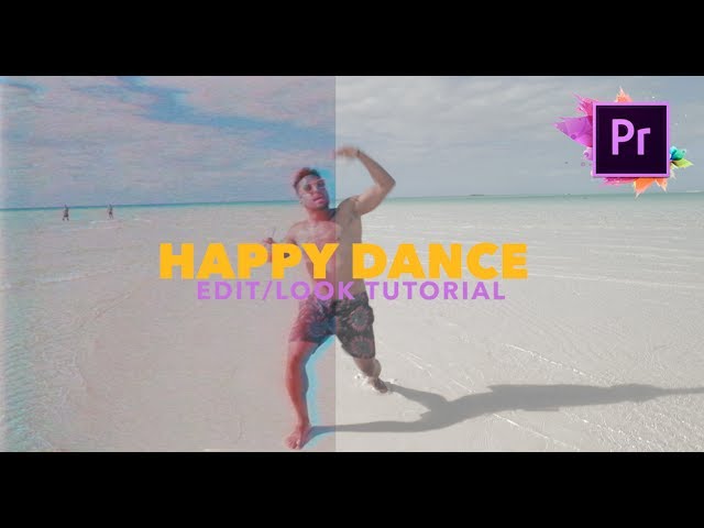 Futuristic Happy Dance "VINTAGE LOOK" Adobe Premiere Tutorial!