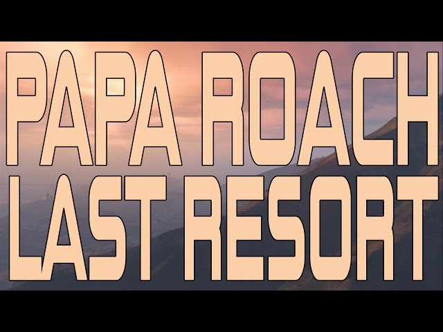Papa Roach - Last Resort (Instrumental Cover)