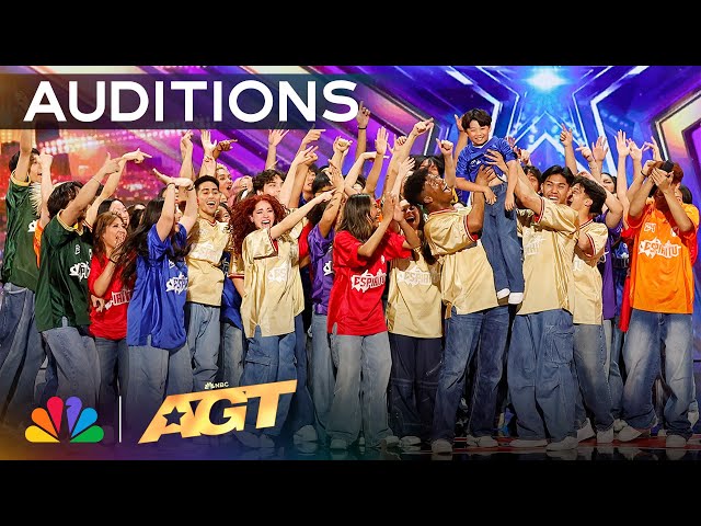 Dance Crew Espiritu Brings The ENERGY! | Auditions | AGT 2024