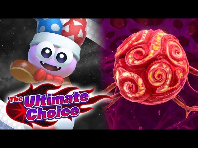 THE ULTIMATE BOSS RUSH BATTLE!!! Kirby Star Allies - The Ultimate Choice Soul Melter Solo Run (Marx)
