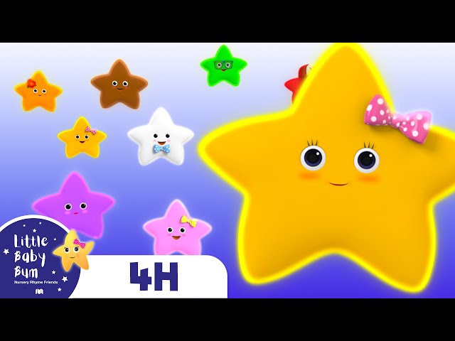 Twinkle Lullaby | FOUR HOURS of Little Baby Bum Nursery Rhymes and Songs
