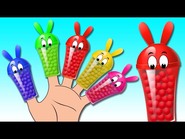Finger Family Rhymes - Ice Cream Popsicle Song | HooplaKidz Fun Kids Songs