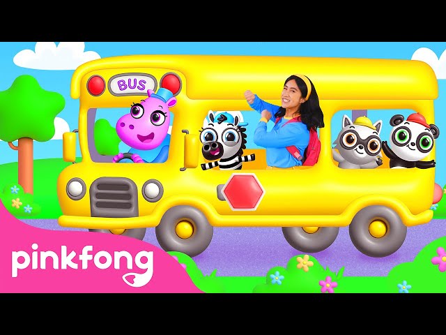🚌 Wheels on the Bus Song (Hey Tenny! ver.) | Nursery Rhymes | Educational Video for Kids @heytenny