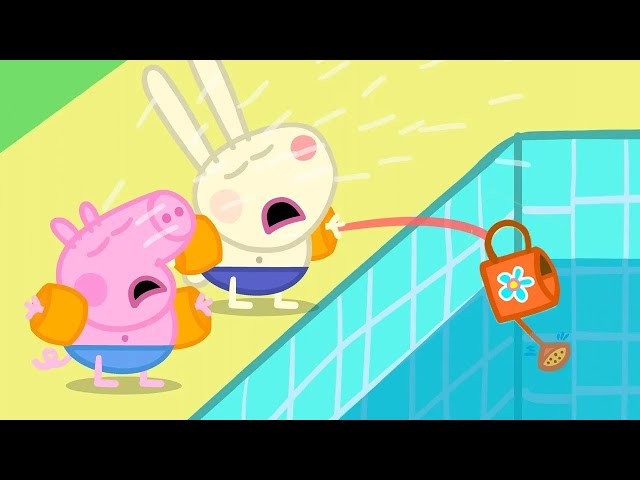 Playing Games At The Swimming Pool 💦 | Peppa Pig Official Full Episodes