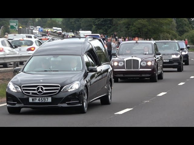 The Queen's final journey from Balmoral 🌹