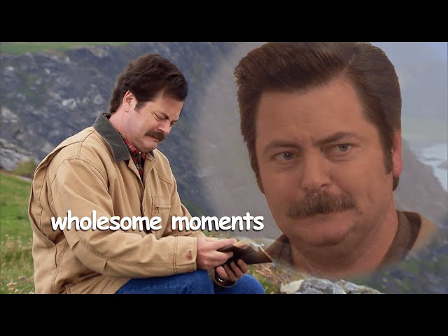 top ten wholesome ron swanson moments | Parks & Recreation | Comedy Bites