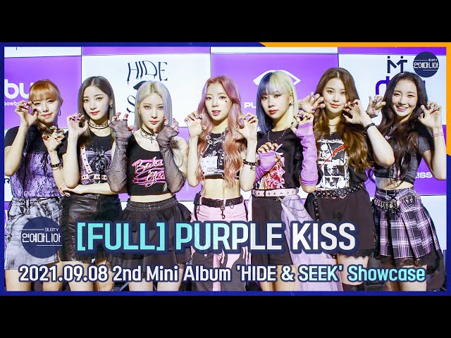 [FULL] 퍼플키스(PURPLE KISS) 2nd Mini Album 'HIDE & SEEK' Showcase [마니아TV]