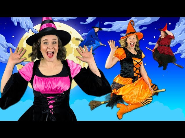 Witches on Halloween - Kids Halloween Song 🎃