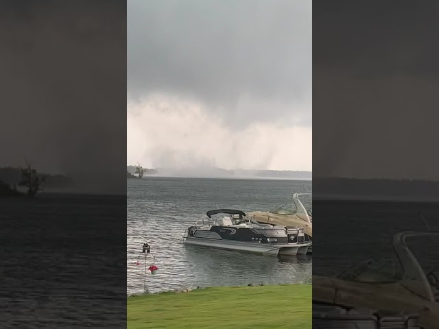 'It's Coming Right at Us': Waterspout Spotted Traveling Across South Carolina Lake