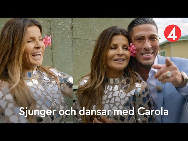 Lucianoz får Carola att tappa balansen - Lucianoz - Dansbandsstjärnan från Rinkeby - TV4
