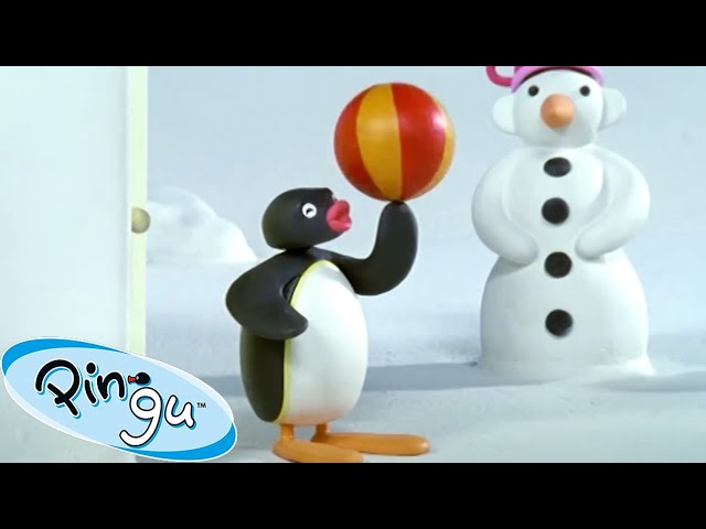 Can He Balance? 🐧 | Pingu - Official Channel | Cartoons For Kids