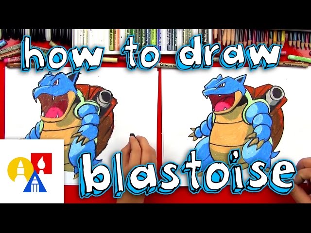 How To Draw Blastoise From Pokemon