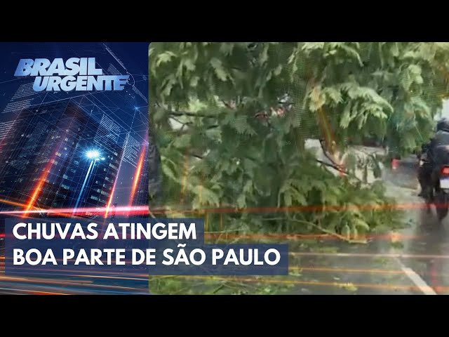 São Paulo entra em estado de atenção durante chuva | Brasil Urgente