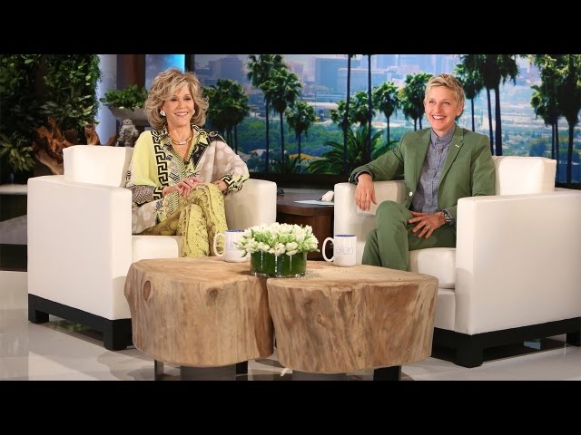 Jane Fonda on Kissing on Camera