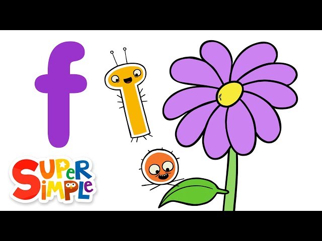 The Letter F | Learn The Alphabet | Super Simple ABCs