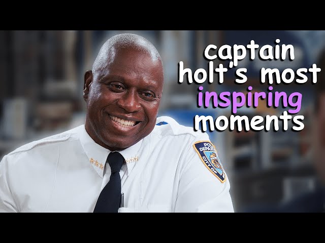 captain holt moments that are genuinely inspiring | Brooklyn Nine-Nine | Comedy Bites