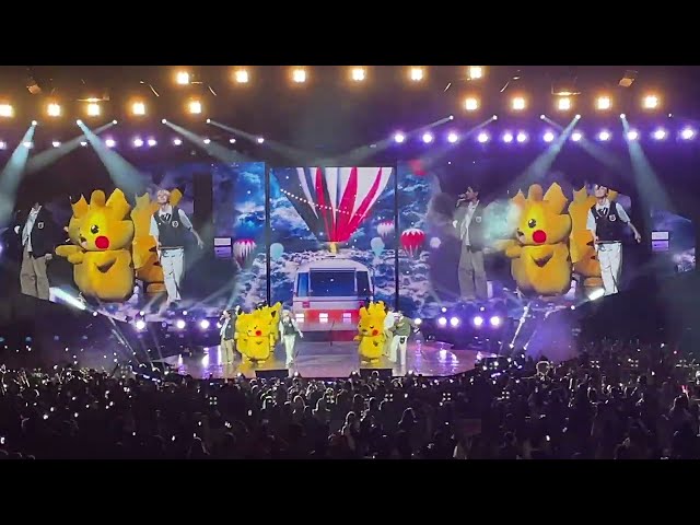 enhypen (엔하이픈) - one and only (w/pikachu) / shout out [live]