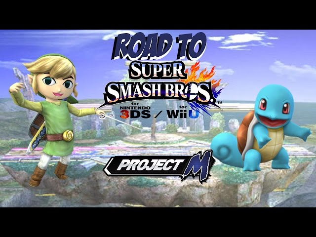 Road to Super Smash Bros. for Wii U and 3DS! [Project M: Toon Link vs. Squirtle]