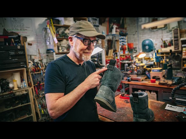 Adam Savage's One Day Repairs: UGG Boots Part Deux!