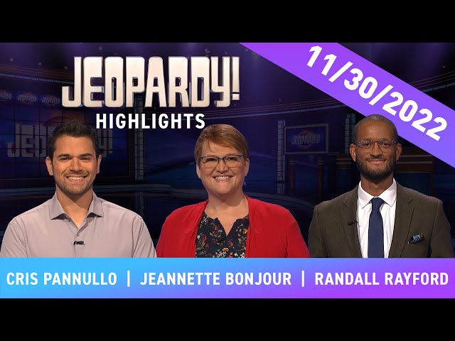 Is Cris Still in the Competition? | Daily Highlights | JEOPARDY!