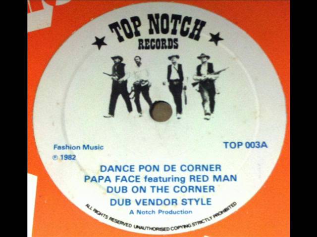 Papa Face Feat. Red Man - Dance Pon De Corner with Dub On The Corner / Dub Vendor Style 10" DJ APR
