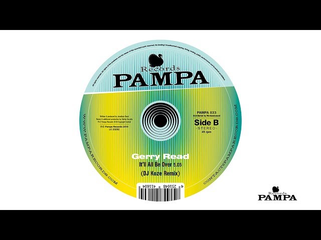 Gerry Read - It'll all be over (DJ Koze Remix) (PAMPA033)
